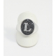 ANELLO IN ARGENTO 925 CON ZIRCONI NERI E BIANCHI MOD CHEVALIER CON INIZIALE