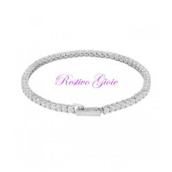 BRACCIALE MABINA IN ARGENTO MODELLO TENNIS 533019/S siamo dealer 2JEWELS