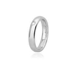 ANELLO FEDINA DONNA 2JEWELS IN ACCIAIO CON ZIRCONE INCASTONATO MOD.LOVE RINGS COD.221066/11