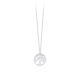 COLLANA GIROCOLLO IN ARGENTO DONNA MABINA CIONDOLO ALBERO DELLA VITA E ZIRCONI REF.553200