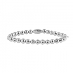 Bracciale Marlù palline acciaio lucido mm 6 ref. 18BR070-6