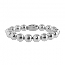 Bracciale Marlù palline acciaio lucido mm 10 ref. 18BR070-10