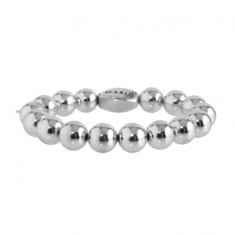 Bracciale Marlù palline acciaio lucido mm 10 ref. 18BR070-10