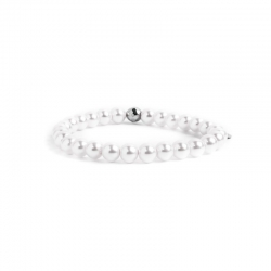 Bracciale Marlù con perle sintetiche mm 6 ref. 15Br031-6