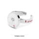 Anello Marlù aperto in acciaio ref. 15AN005-M
