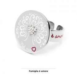 Anello Marlù aperto in acciaio ref. 15AN006-M