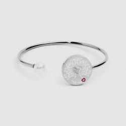 Bracciale rigido aperto Marlù ref. 15BR030 in acciaio