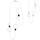 Collana Marlù cerchi chanel ref. 2CO0049