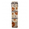 Cinturino donna Barbosa in nylon stampa coralli ref. 18SN197