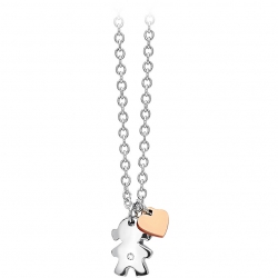 Collana girocollo donna 2Jewels Puppy ref. 251529 bimba