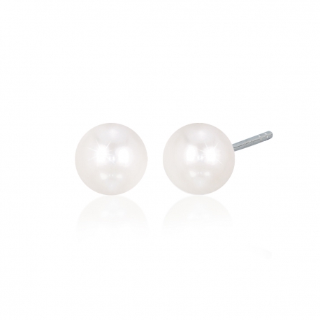 ORECCHINI MABINA 563014 IN ARGENTO E PERLA