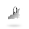 Ciondolo Sicilia in argento 925 lucido ref. 15167