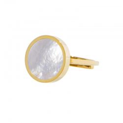 Anello aperto Marlù con madreperla ref. 2AN0032G-S