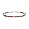 Bracciale Marlù uomo con pietre ref. 1BR0012