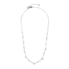 Collana Marlù in acciaio con cristalli bianchi ref.2CO0064W