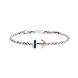 Bracciale Marlù uomo in acciaio con ancora ref. 4BR1820B