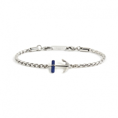 Bracciale Marlù uomo in acciaio con ancora ref. 4BR1820B