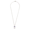 Collana uomo Marlù con ciondolo ancora e lapis ref.4CN1626B