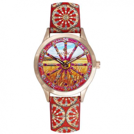 Orologio Mizzica MB101 Ruota cassa rosè