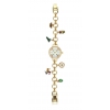 Orologio Mizzica in metallo gold con bracciale e charms MJ106