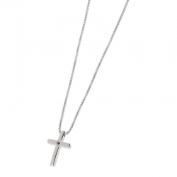 Collana uomo Marlù con ciondolo croce ref. 4CN1620
