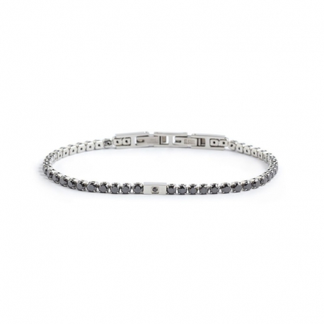 Bracciale uomo Marlù con zirconi ref. 1BR0068N
