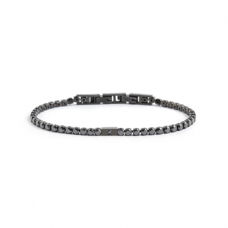 Bracciale uomo Marlù con zirconi ref. 1BR0068NN