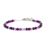 Bracciale Marlù in agata sfaccettata viola ref. 2BR0094P
