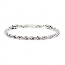 Bracciale Marlù catena corda 30BR0013 in acciaio