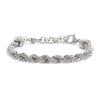Bracciale Marlù catena corda 30BR0014 in acciaio