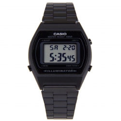 Casio nero B640WB-1ADF digitale in acciaio