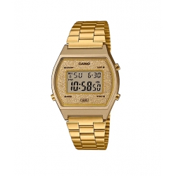 Orologio Casio Vintage B640WGG-9D dorato con glitter