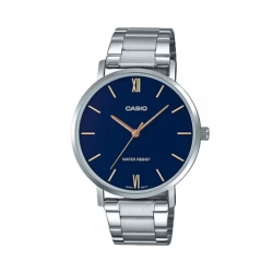 Orologio Casio uomo MTP-VT01D-2B in acciaio