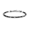 Bracciale uomo Marlù con pietre 33BR0033N