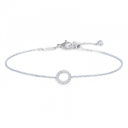 Bracciale Marlù donna in acciaio e zirconi 31BR0021W