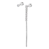 Mono orecchino multindosso con zirconi bianchi 31OR0003W