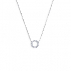Collana Marlù donna in acciaio e zirconi 31CN0014W