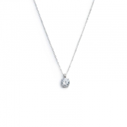 Collana Marlù con catena e zircone centrale ref 31CN0009W