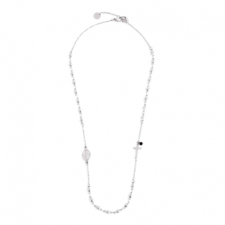 Collana rosario Marlù uomo in acciaio 33CO0005