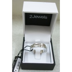 2JEWELS ANELLO UOMO IN ACCIAIO REF.221024